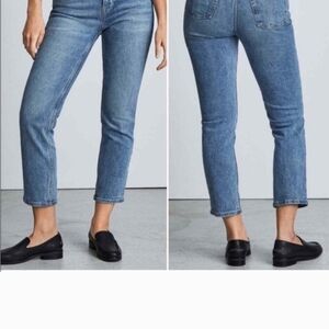 Classic Straight-Leg Women's Jeans - Light Blue